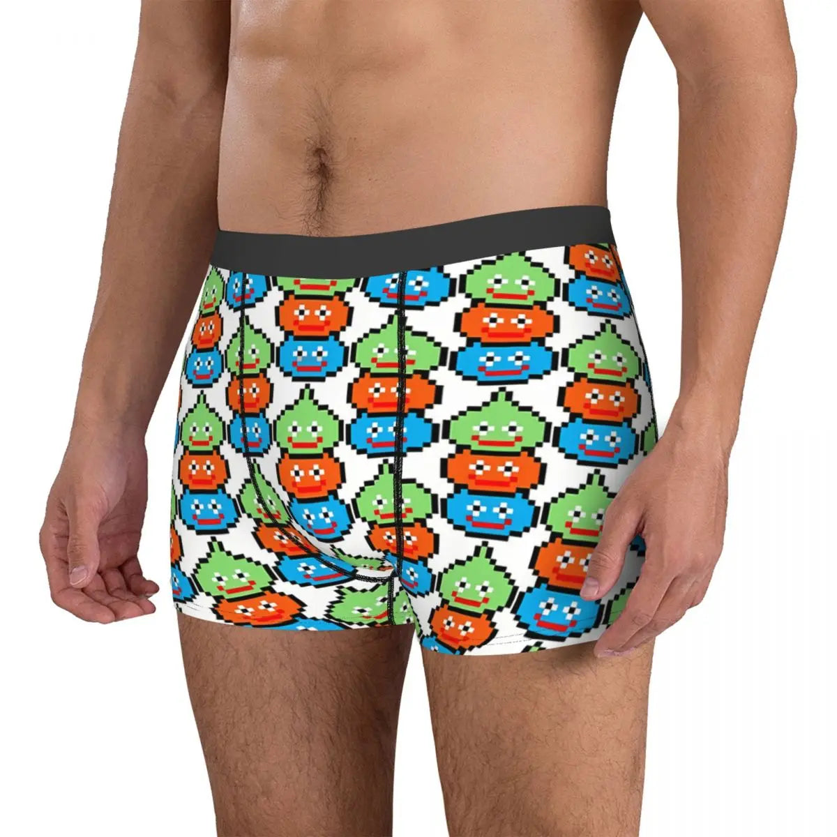 Slime Stack Man's Boxer Briefs Dragon Quest