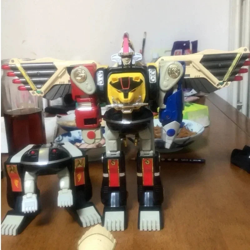 Smp Asli Shokogan Action Figure Super Minipla Power Rangers Dan Megazord Ninja Sentai Kakuranger Aksi Mainan Hadiah Natal Gift