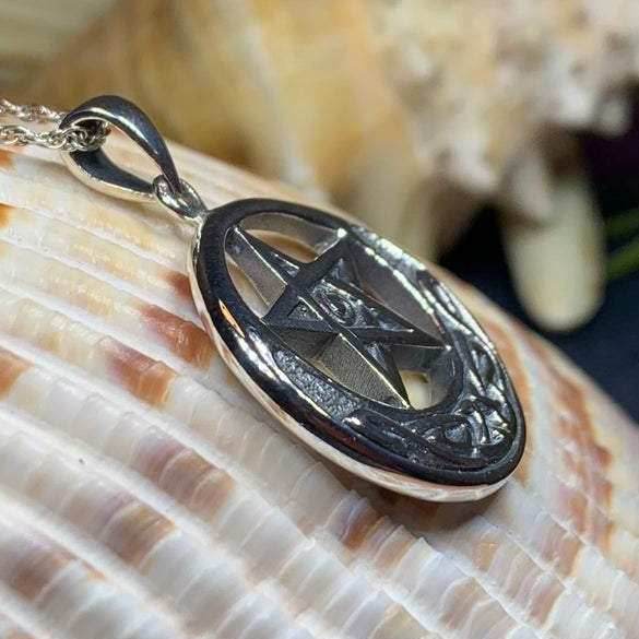 Moon And Star Necklace - 18