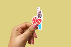 Medieval Snail Cat Sticker