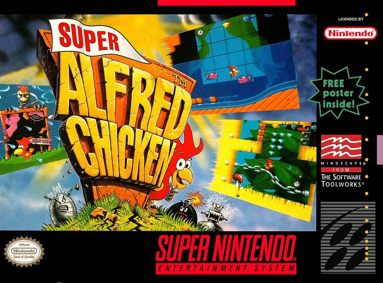 Super Alfred Chicken (Super Nintendo) - Game Manual Only