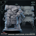"Snoozer" Svartlevari, Stoutmaster (Male Dwarf Fighter)