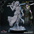 Snow Blight (Female Undead Human Fighter) - 