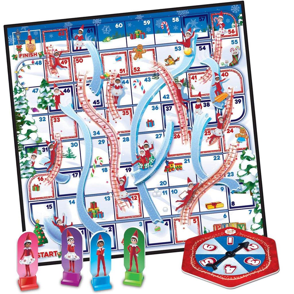 Elf on the Shelf - Slides and Ladders Board Game - 