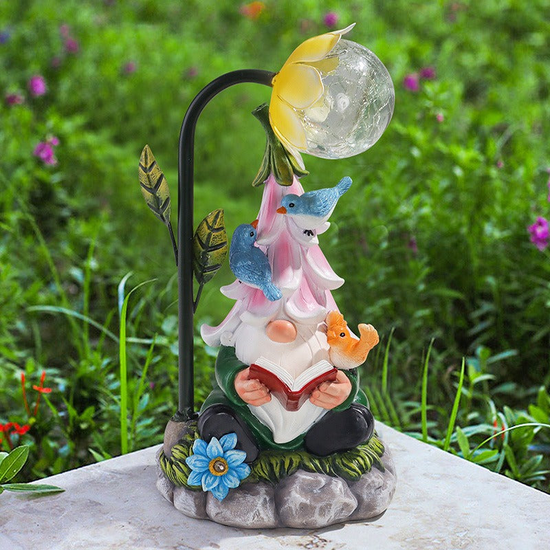 Solar gradient light sprite reading garden decorations