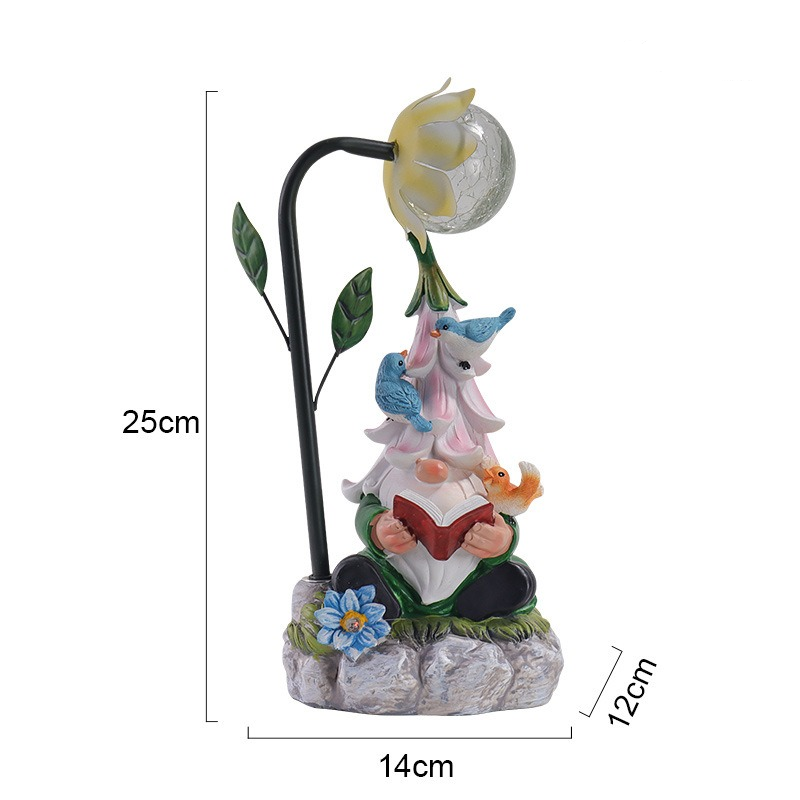 Solar gradient light sprite reading garden decorations