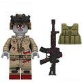 Soldier Zombie Lego Minifigures Custom Toys