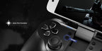 Solid Sustainable Black Bluetooth 2.4GHz Wireless Gamepad Controller Compatible With PC Smartphones Laptop