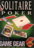 Solitaire Poker (Sega Game Gear) - Game Manual Only