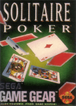 Solitaire Poker (Sega Game Gear) - Game Manual Only