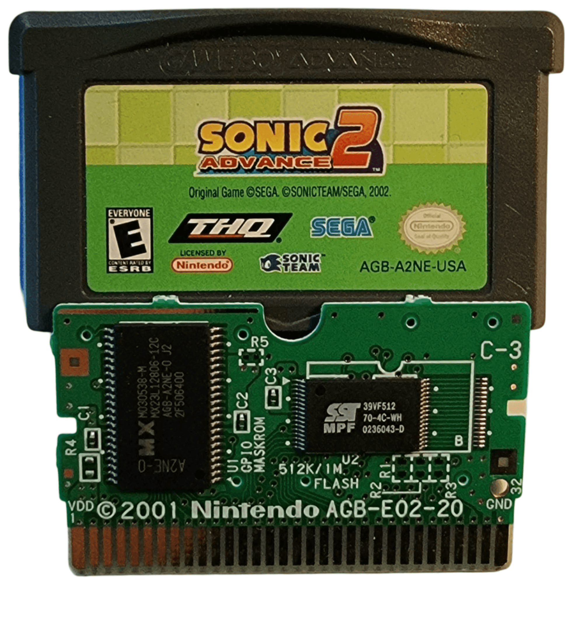 Sonic Advance 2 - Nintendo GameBoy Advance - Imperfect