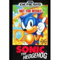 Sonic The Hedgehog [Not For Resale] - Sega Genesis - 