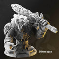 Sorngaar, the Cindering (Elemental Rock Guardian) - 50mm Base Size (32mm Scale)