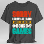 Funny Board Games T-Shirt