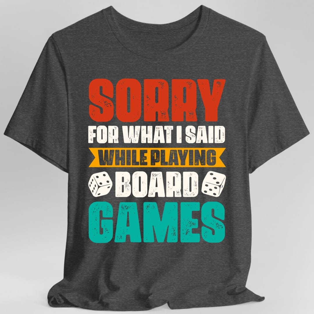 Funny Board Games T-Shirt