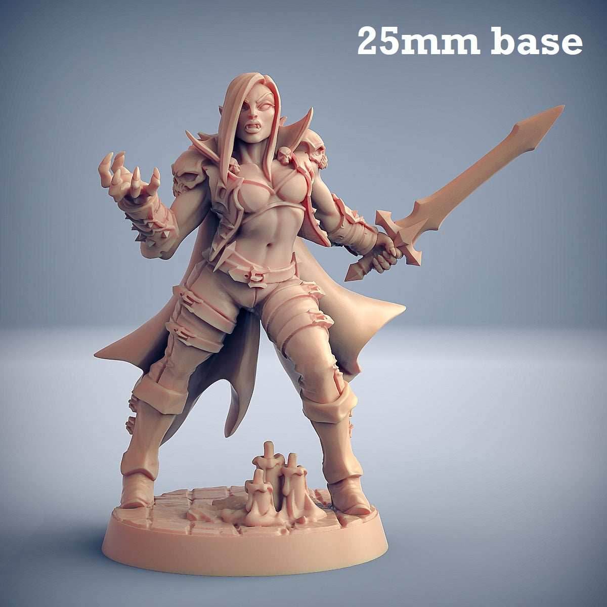 Soulless Bloodseeker: Sculpt C (Female Vampire Warrior) - 