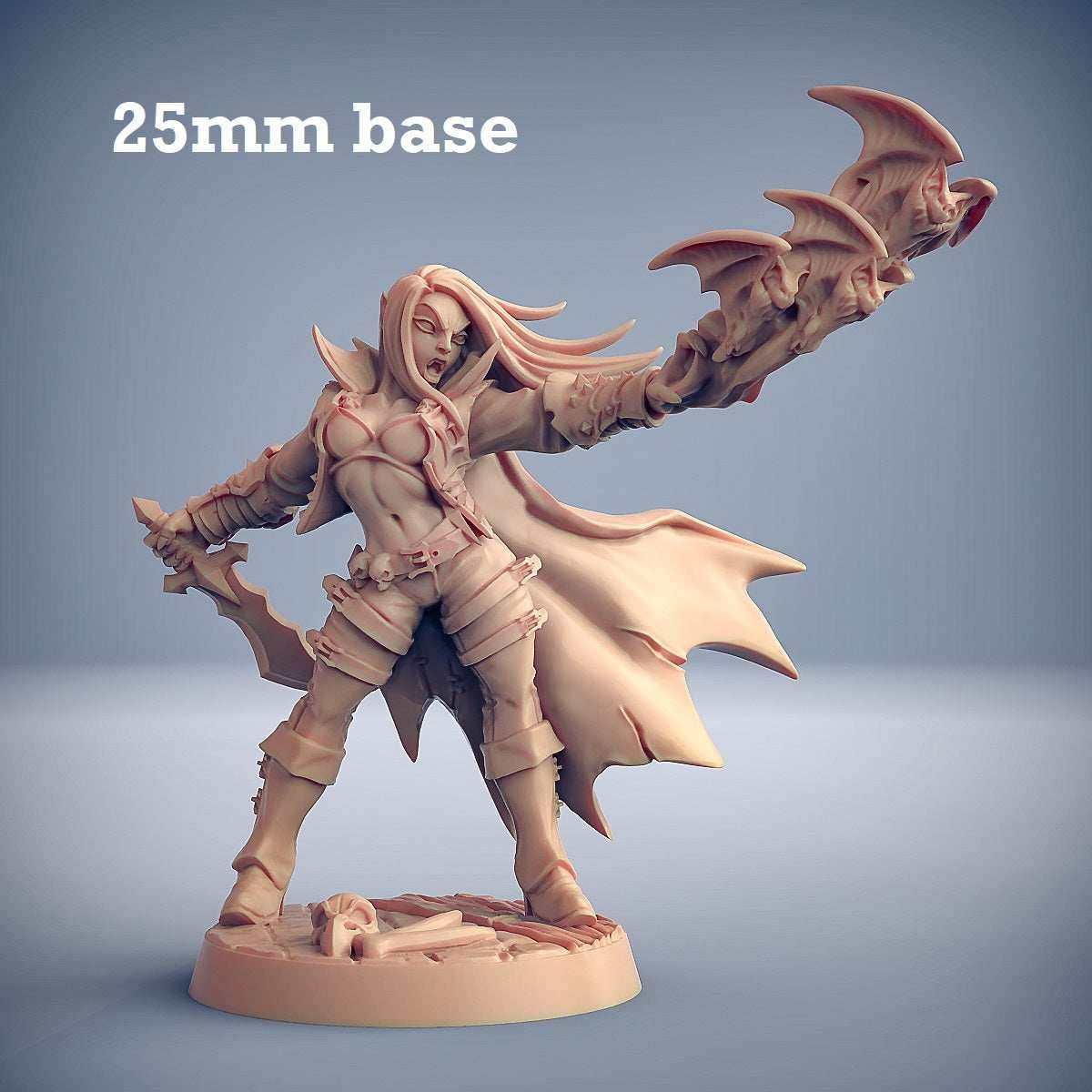 Soulless Bloodseeker: Sculpt D (Female Vampire Warrior) - 