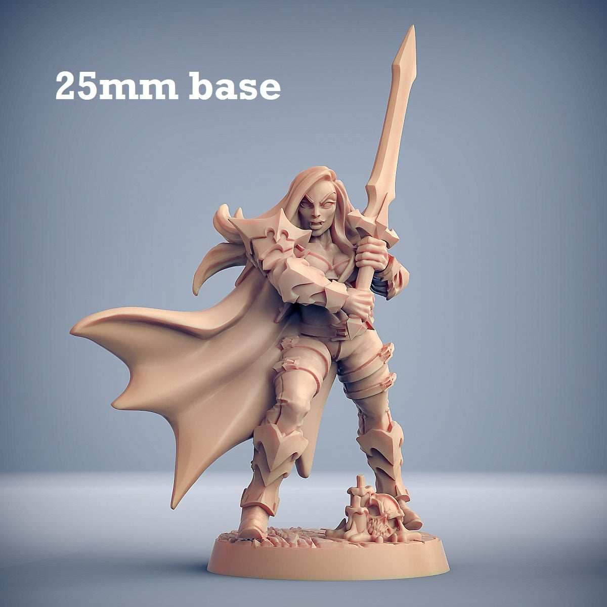 Soulless Bloodseeker: Sculpt F (Female Vampire Warrior) - 