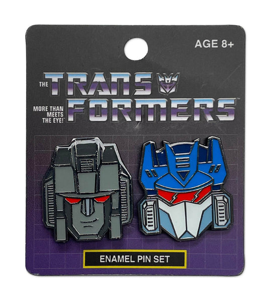 Transformers Decepticons Soundwave and Starscream 2 Pack Enamel Pin Set - 