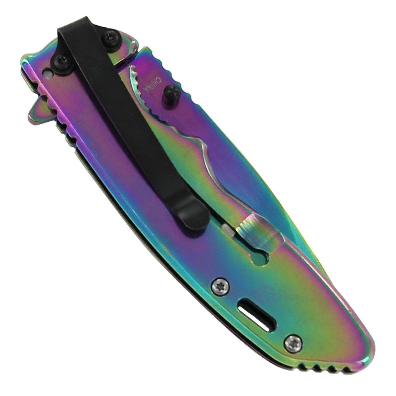 Hunt For Life Good Intentions Spring Assist Knife-3