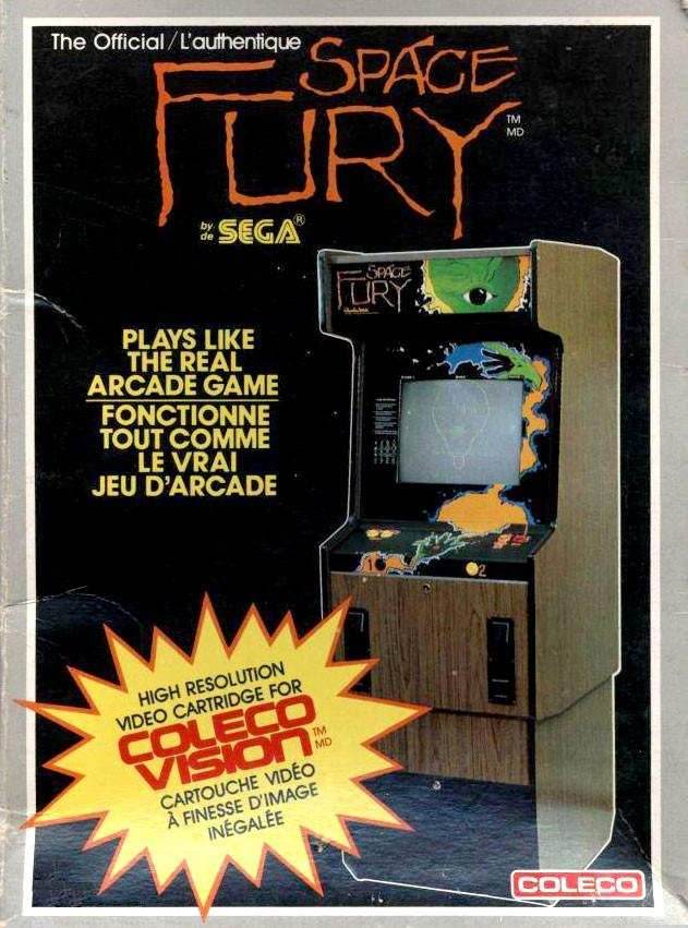 Space Fury (Colecovision) - Game Manual Only