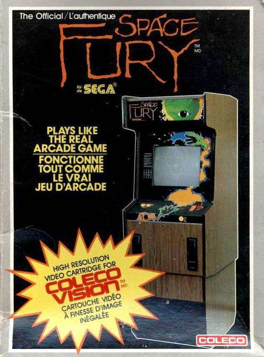 Space Fury (Colecovision) - Game Manual Only