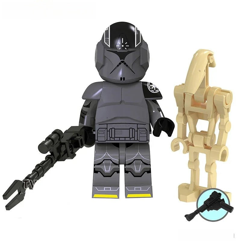 Spark Clone Trooper & Droid Star Wars Lego Minifigures Custom Toys