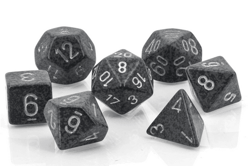 Speckled Polyhedral Hi-Tech 7-Die Set - Role-Players