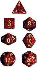 Speckled Polyhedral Mercury 7-Die Set - Role-Players