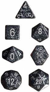 Speckled Polyhedral Ninja 7-Die Set - Role-Players