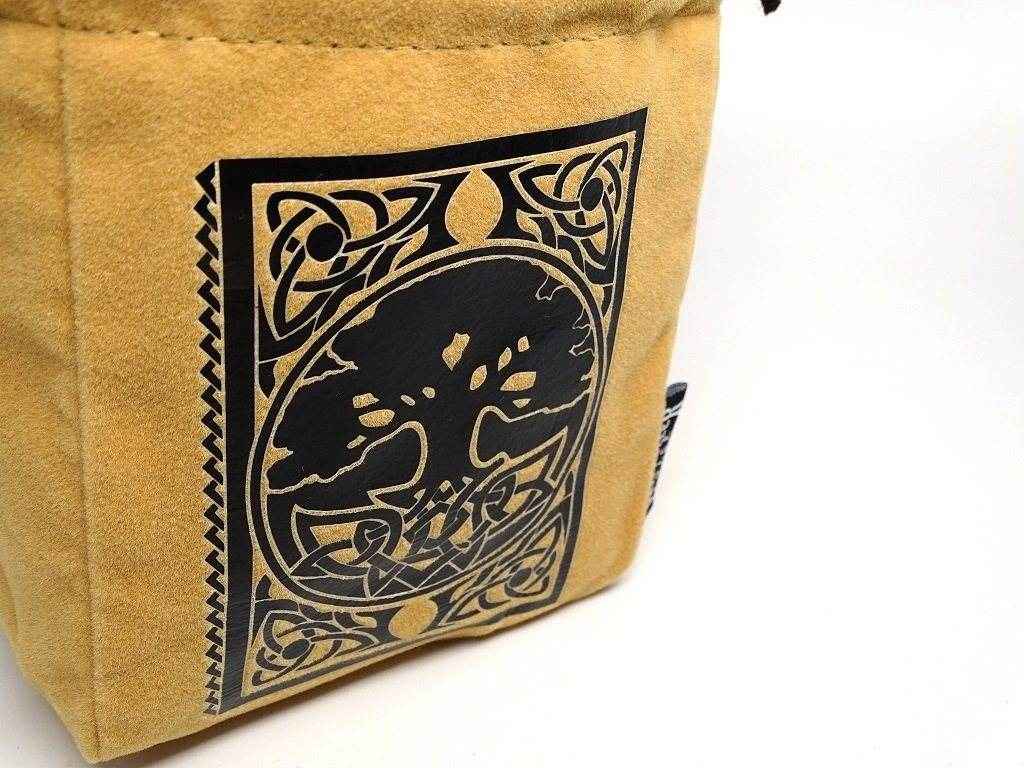 Spell Book Reversible Microfiber Self-Standing Large Dice Bag