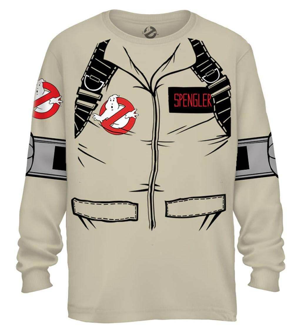 Spengler Long Sleeve Costume T-shirt With Back Print - 2X