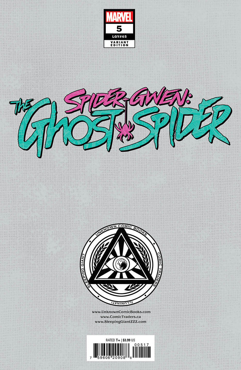 Spider-Gwen The Ghost Spider #5 Unknown Comics Ivan Tao Exclusive Var (09/11/2024)