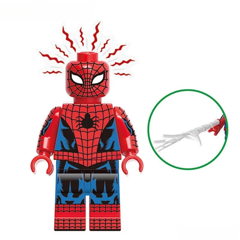 Spider-Man 1962 Marvel Lego Minifigures Custom Toys
