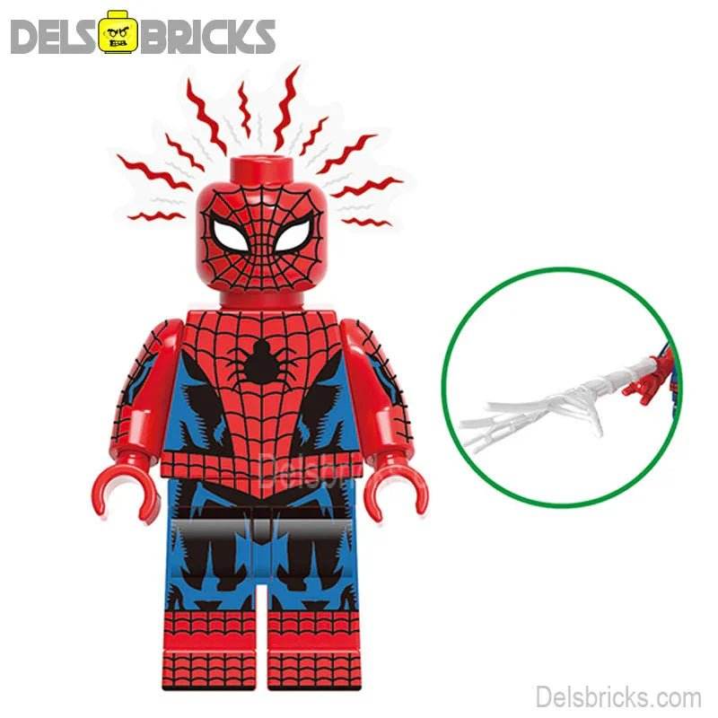 Spider-Man 1962 Marvel Lego Minifigures Custom Toys - 