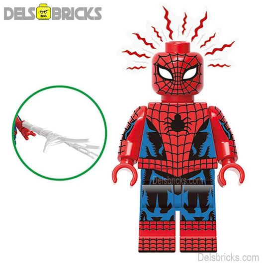 Spider-Man 1962 Marvel Lego Minifigures Custom Toys - 