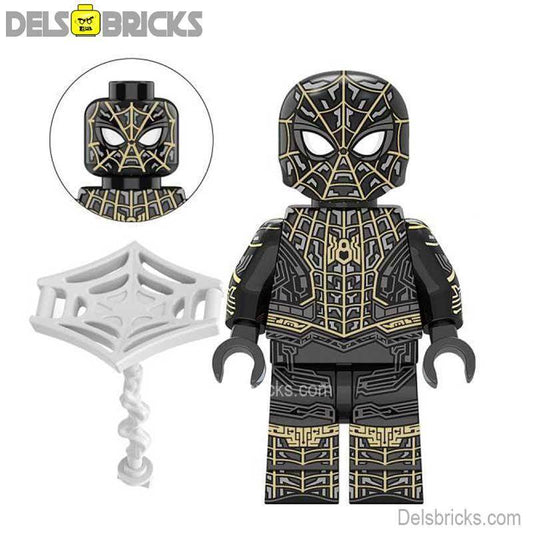 Spider-Man Black & Gold Spider Suit Marvel MCU Minifigures - 