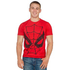 Spider-Man Parker Can't Lose Big Face T-Shirt - S