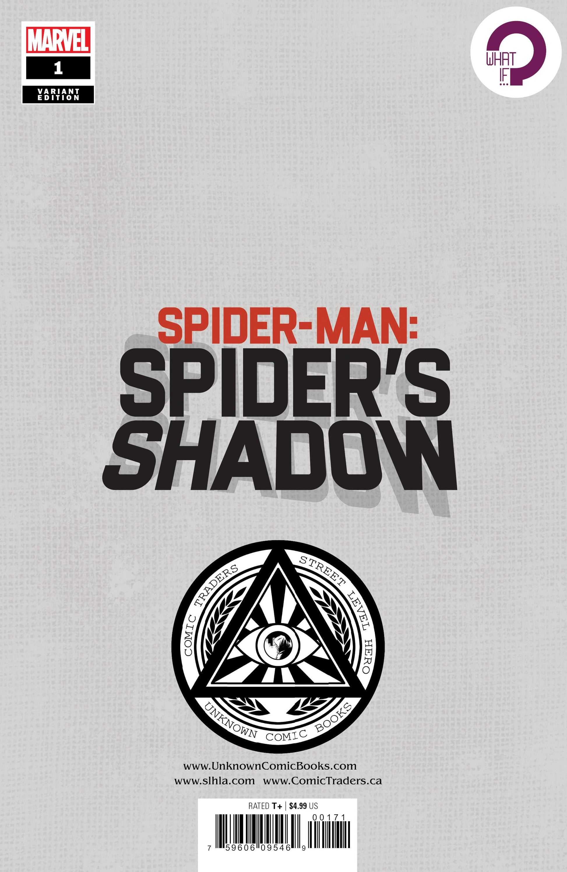 Spider-Man Spiders Shadow #1 (Of 4) Unknown Comics Miguel Mercado Exclusive Var (04/14/2021)