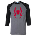 Spider-man Ultimate Symbol Marvel Comics Baseball T-Shirt - S