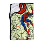 Spider-Man Beyond Amazing 60th Marvel Flannel Throw Super Soft Fleece Blanket 45x60in - 