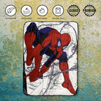 Spider-Man Webslinger Marvel Flannel Fleece Throw Super Soft Lightweight Fleece Blanket 45x60in - 
