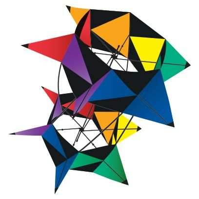 33.5 inch 3-D Spinbox kite - 