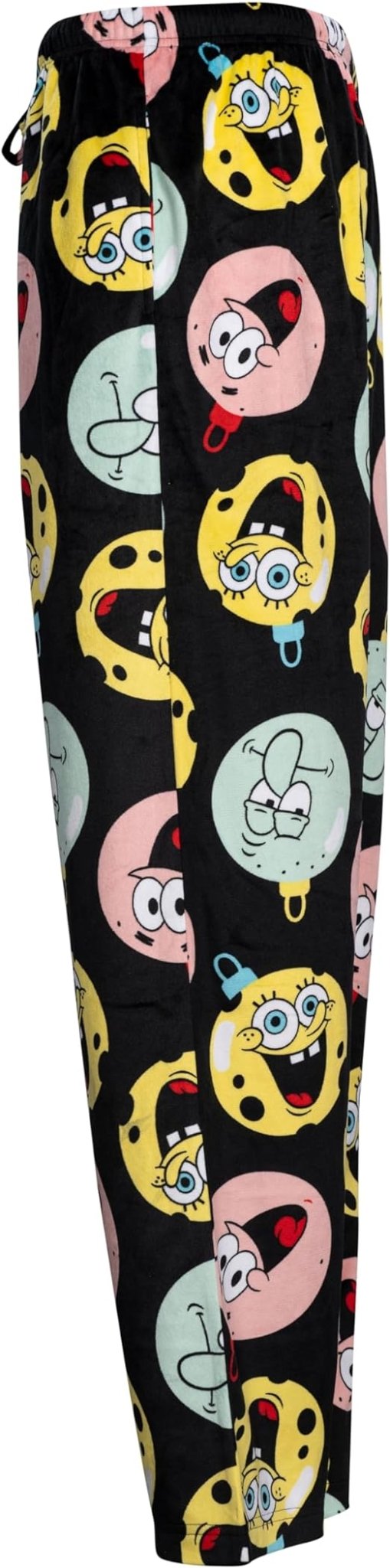 Spongebob Ornaments Balls Black Lounge Pants