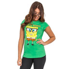 Spongebob Squarepants I Love Nerds T-shirt - S
