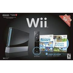 Sport Resort Pack Console Black - Wii