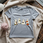 Ghost Stitchers Society Lady V-neck