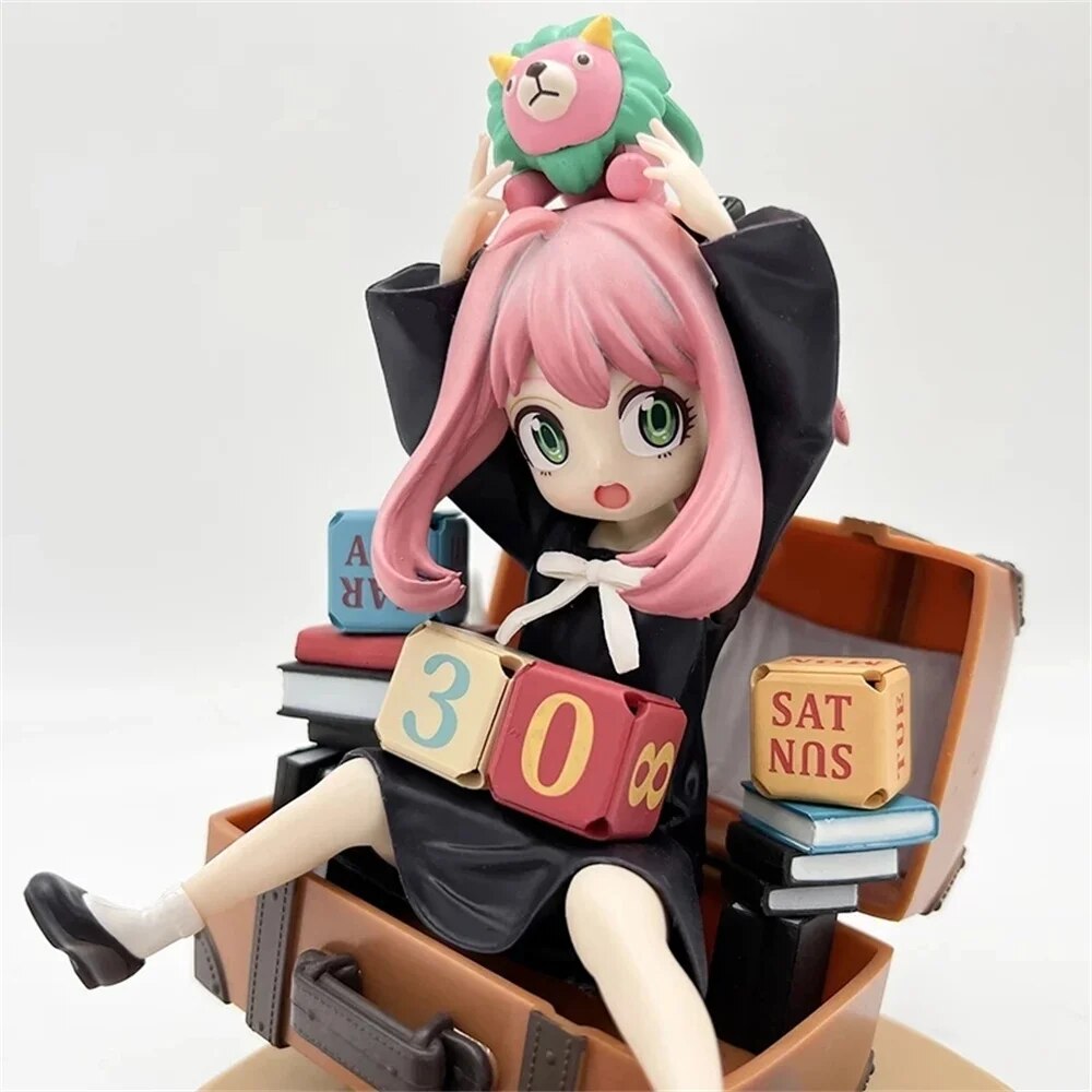 Spy x Family Anya Forger Anime Action Figure Loid Yor Twilight WaKuWaKu Figurine Bond Dog PVC Kawaii Doll Model Toy