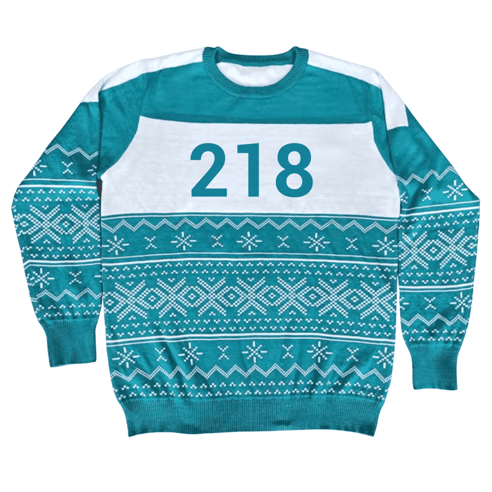 Squid Character Merry Squid-Mas Game Ugly Christmas Sweater - XS / 218