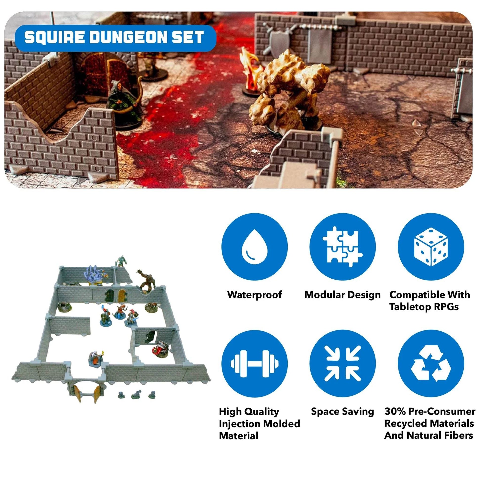 Squire Dungeon Terrain Set - 